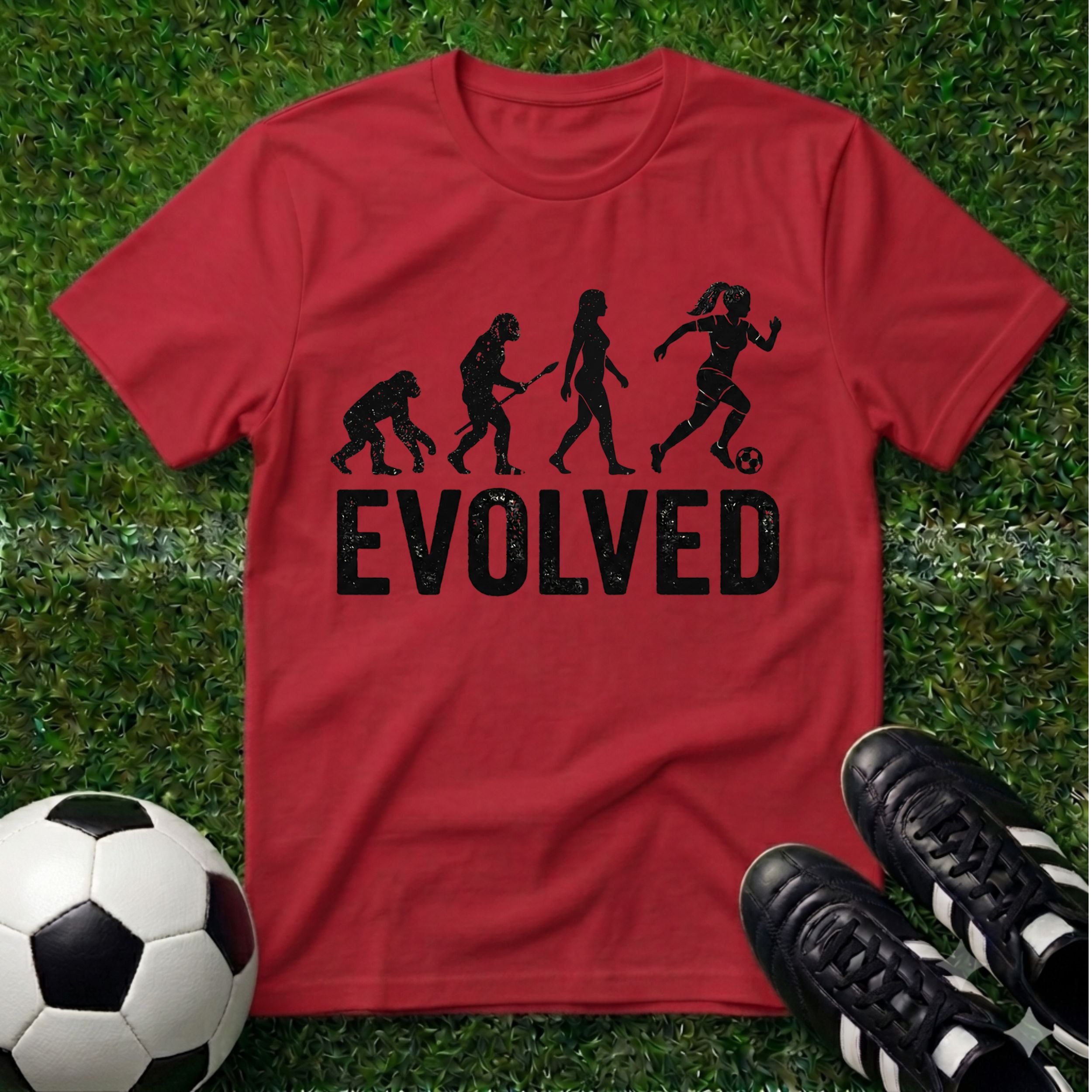 Evolved Soccer Female T-Shirt