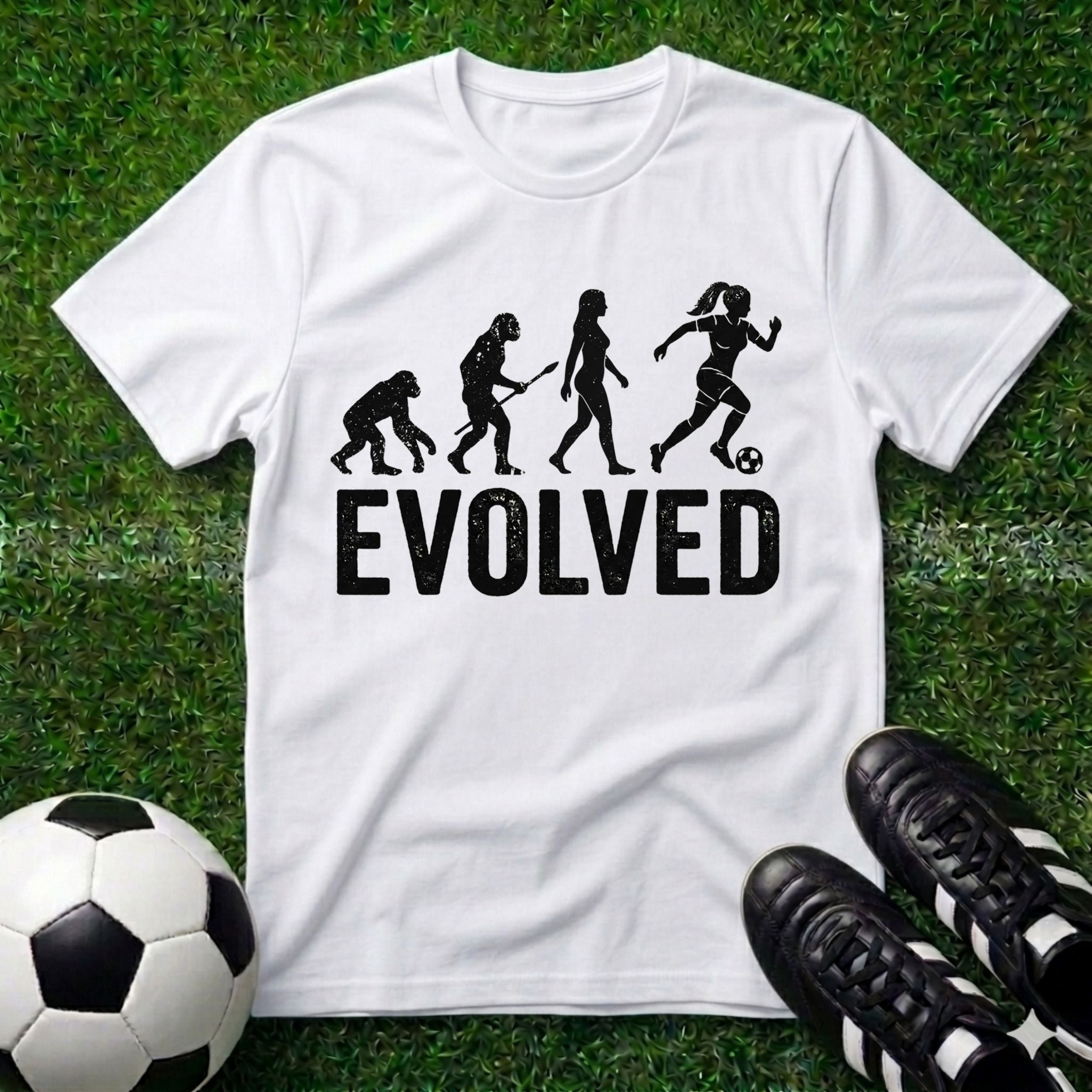 Evolved Soccer Female T-Shirt