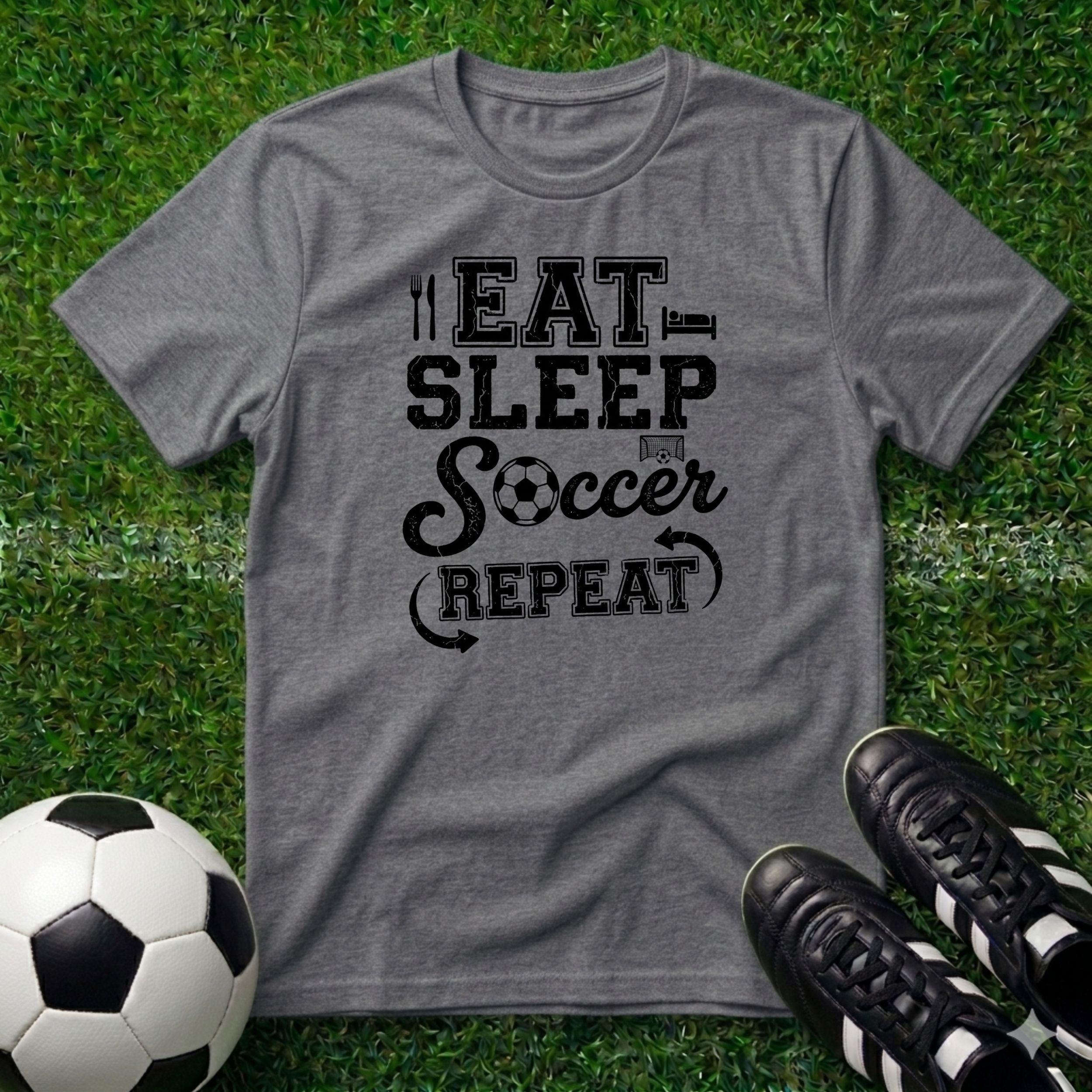 Eat Sleep Soccer Repeat T-Shirt