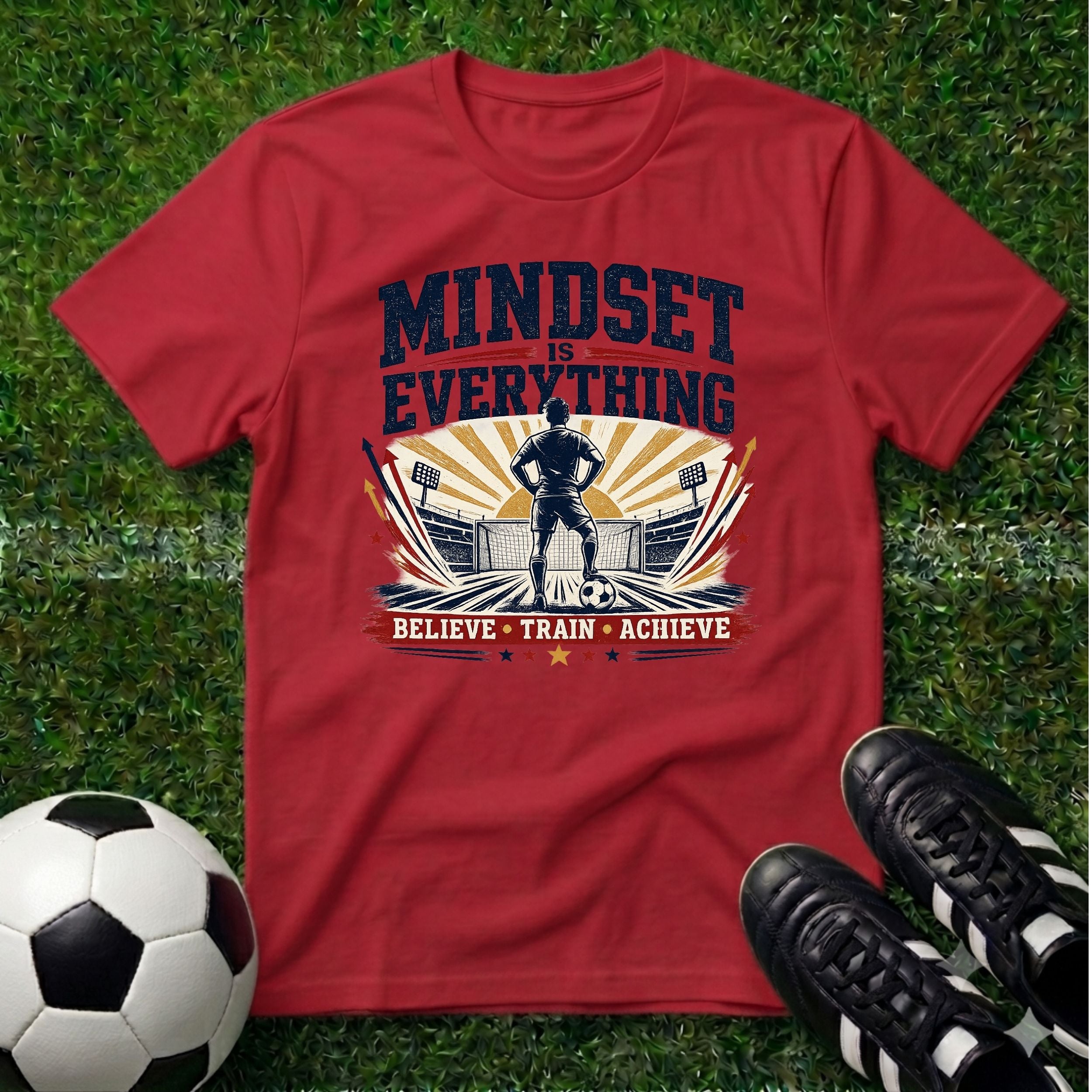 Mindset is Everything Soccer T-Shirt