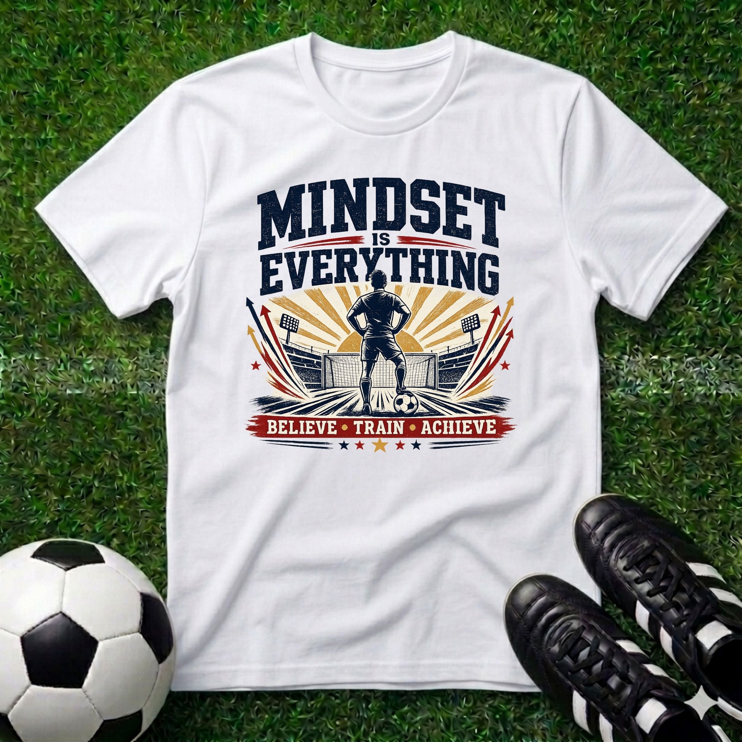 Mindset is Everything Soccer T-Shirt