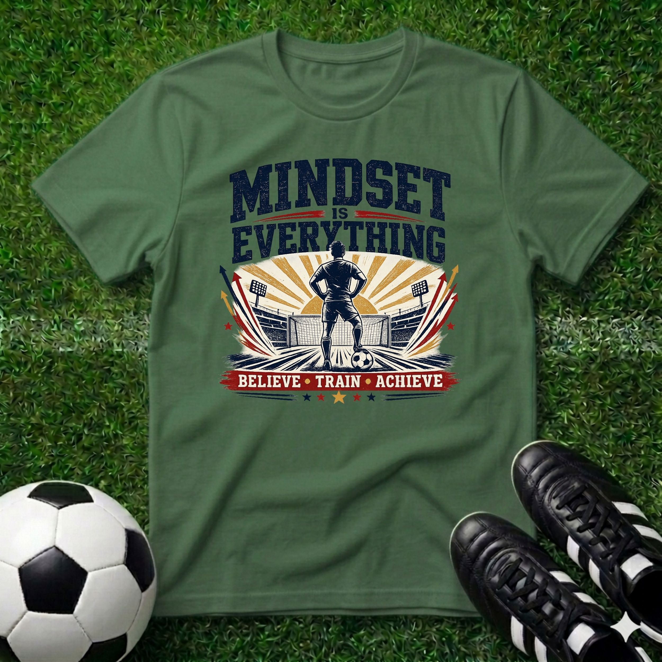 Mindset is Everything Soccer T-Shirt