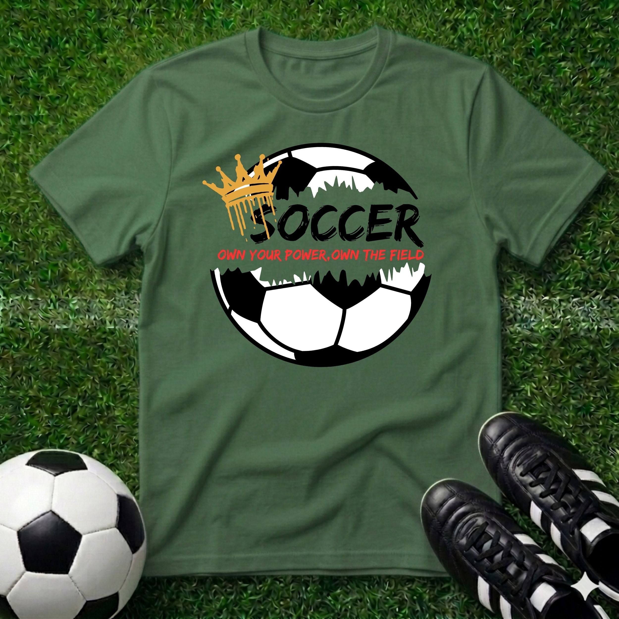 Own Your Power Soccer T-Shirt