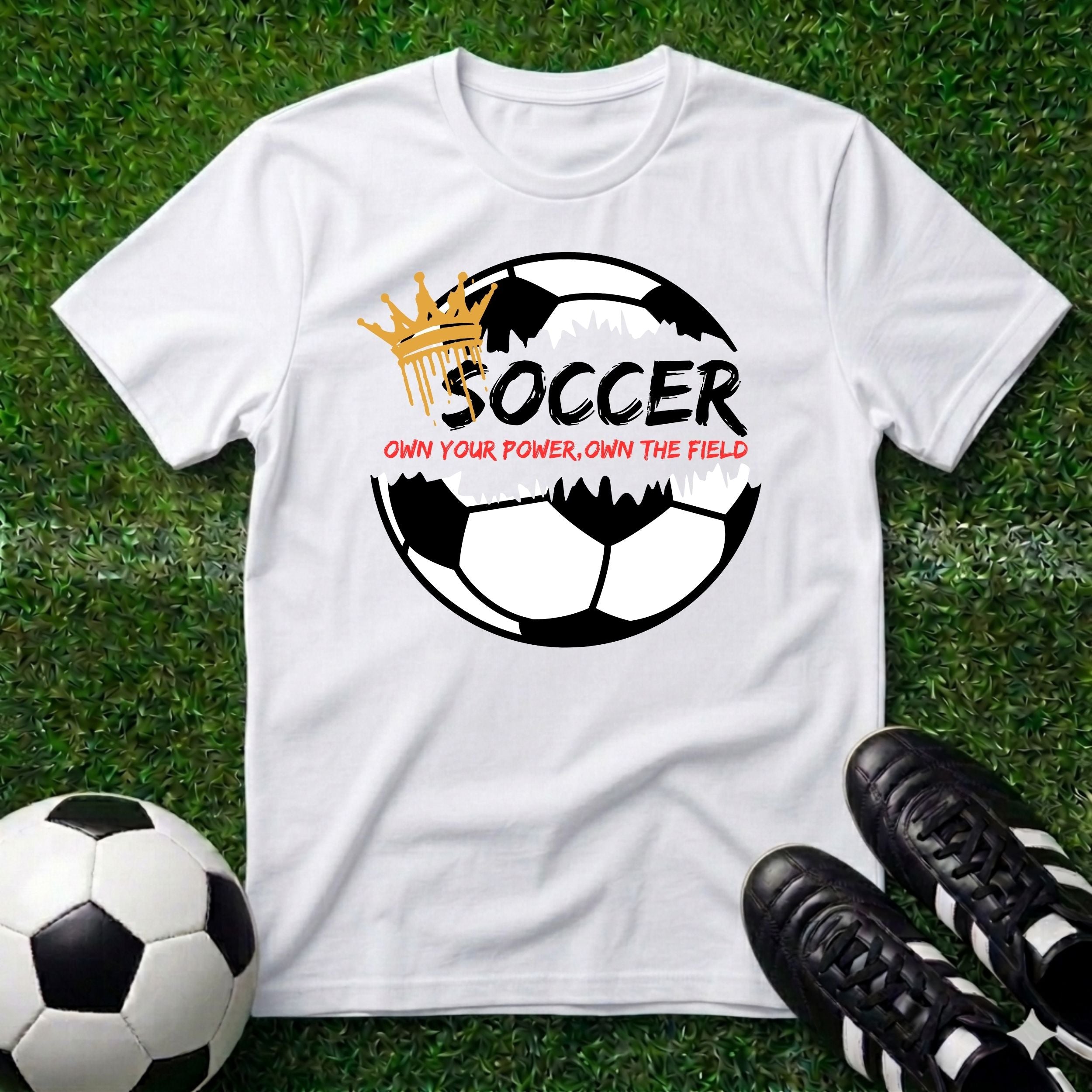 Own Your Power Soccer T-Shirt