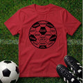 Soccer Positivity Words T-Shirt