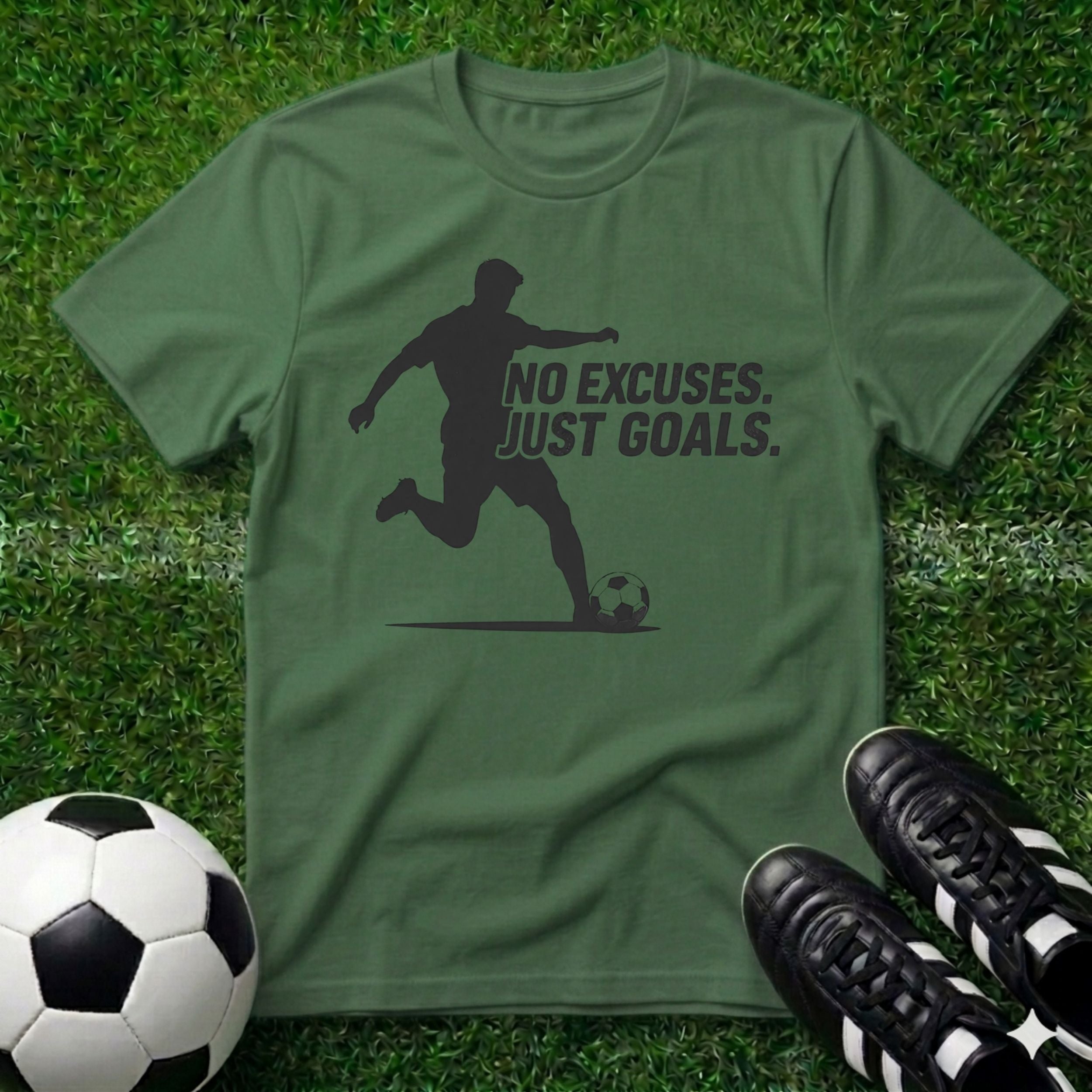 No Excuses Just Goals T-Shirt