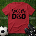 Soccer Dad with Heart T-Shirt