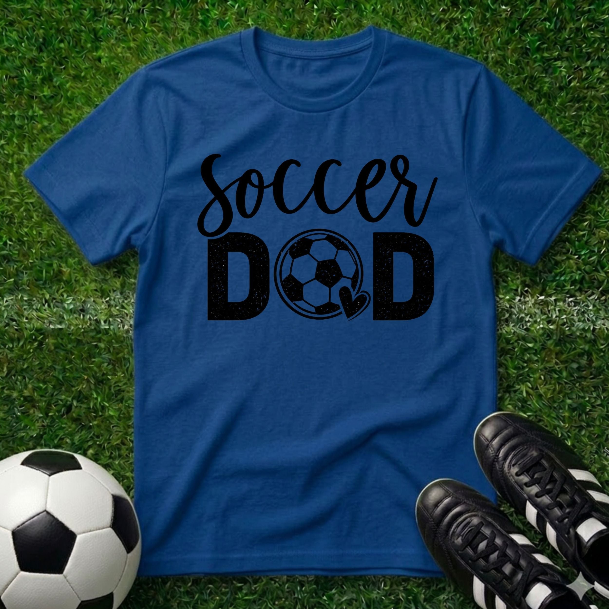 Soccer Dad with Heart T-Shirt