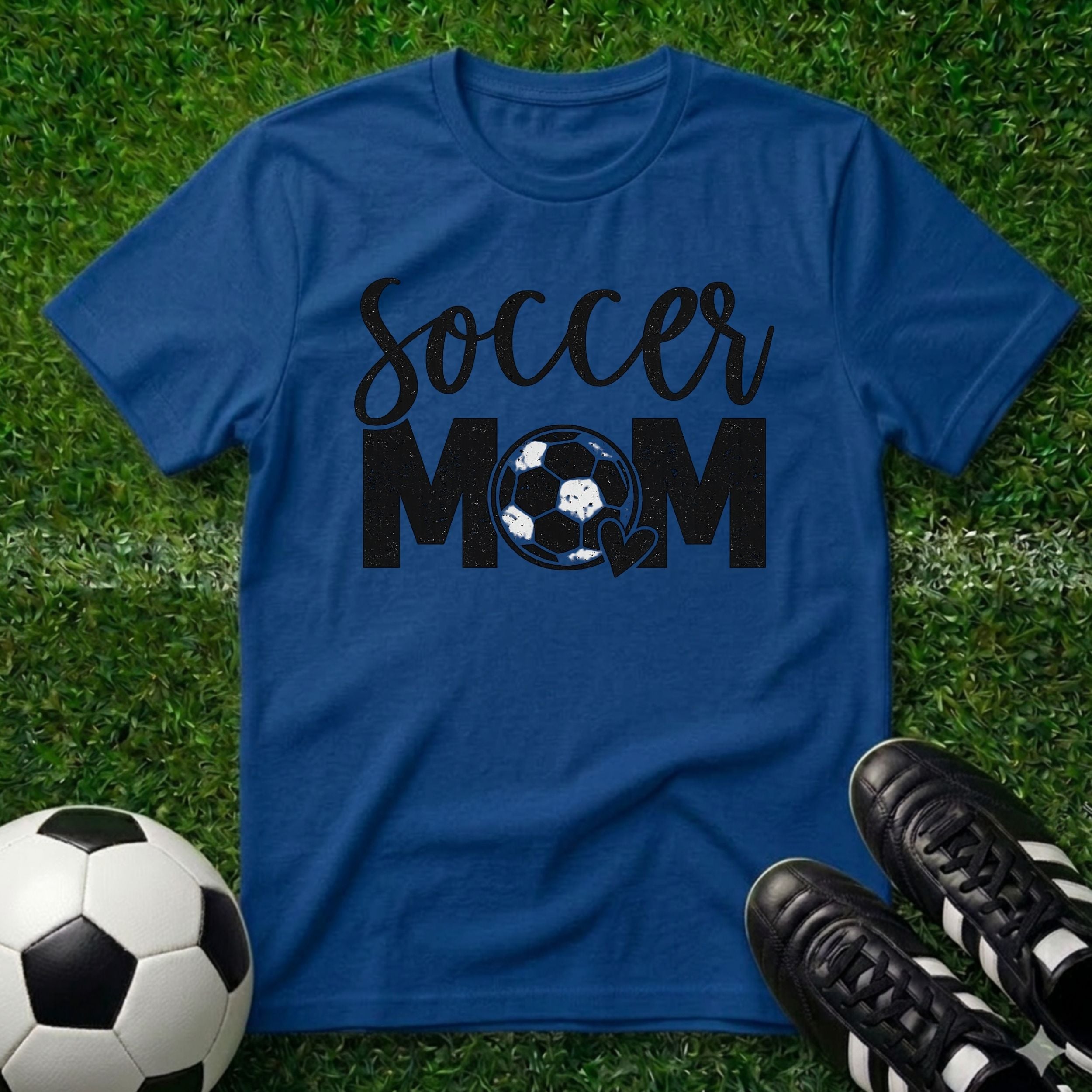 Soccer Mom with Heart T-Shirt