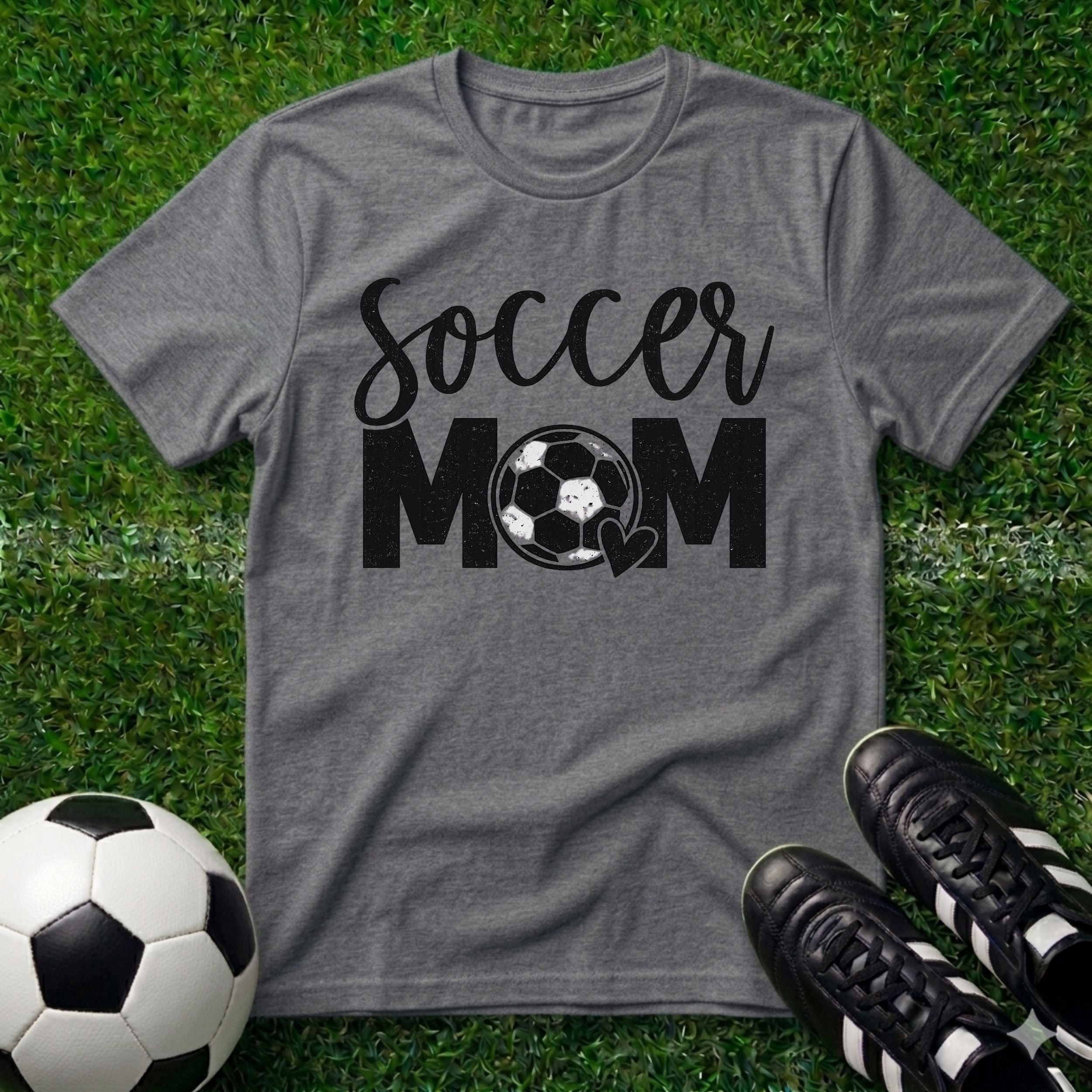 Soccer Mom with Heart T-Shirt