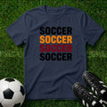 Soccer Distressed Grafic T-Shirt