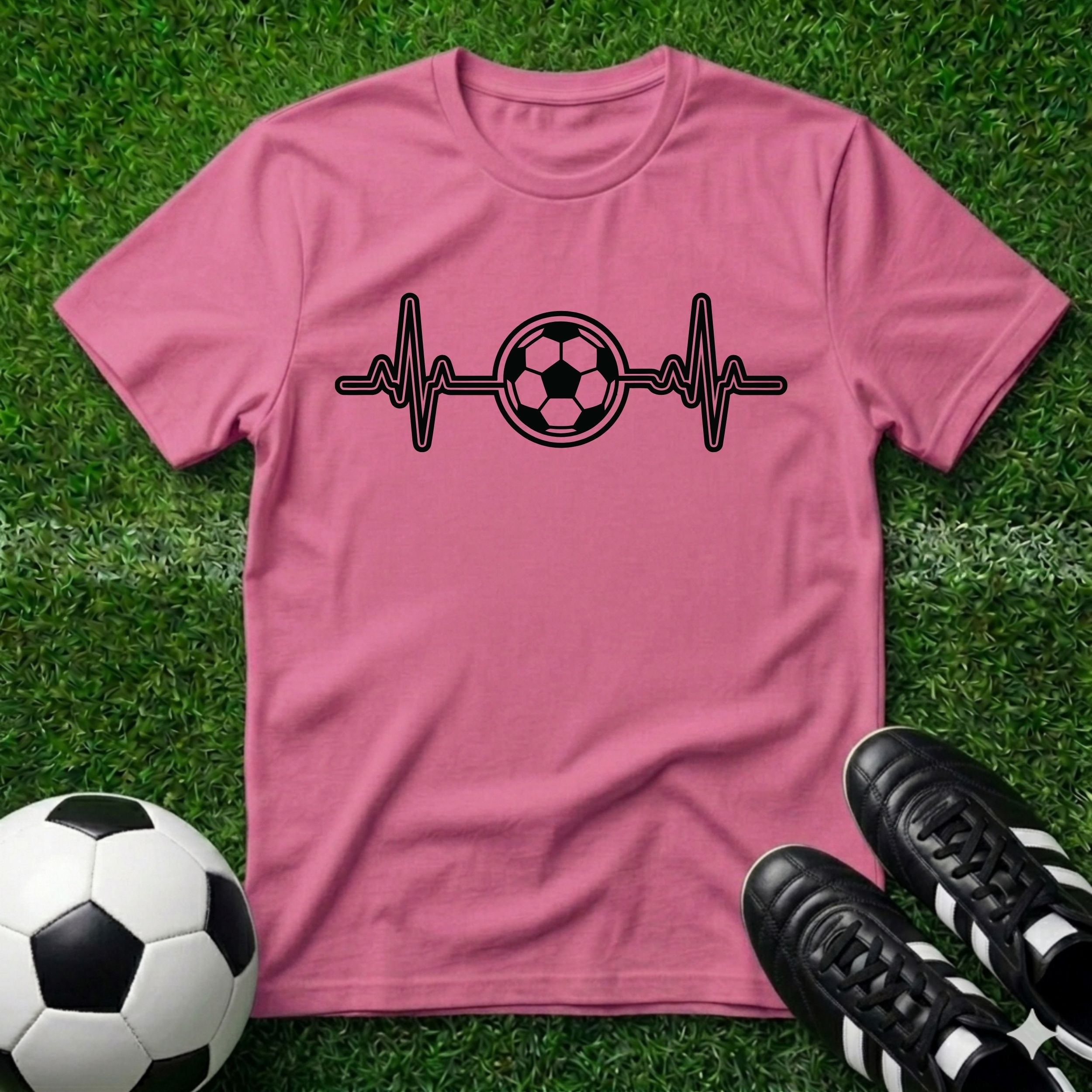 Soccer Heartbeat T-Shirt