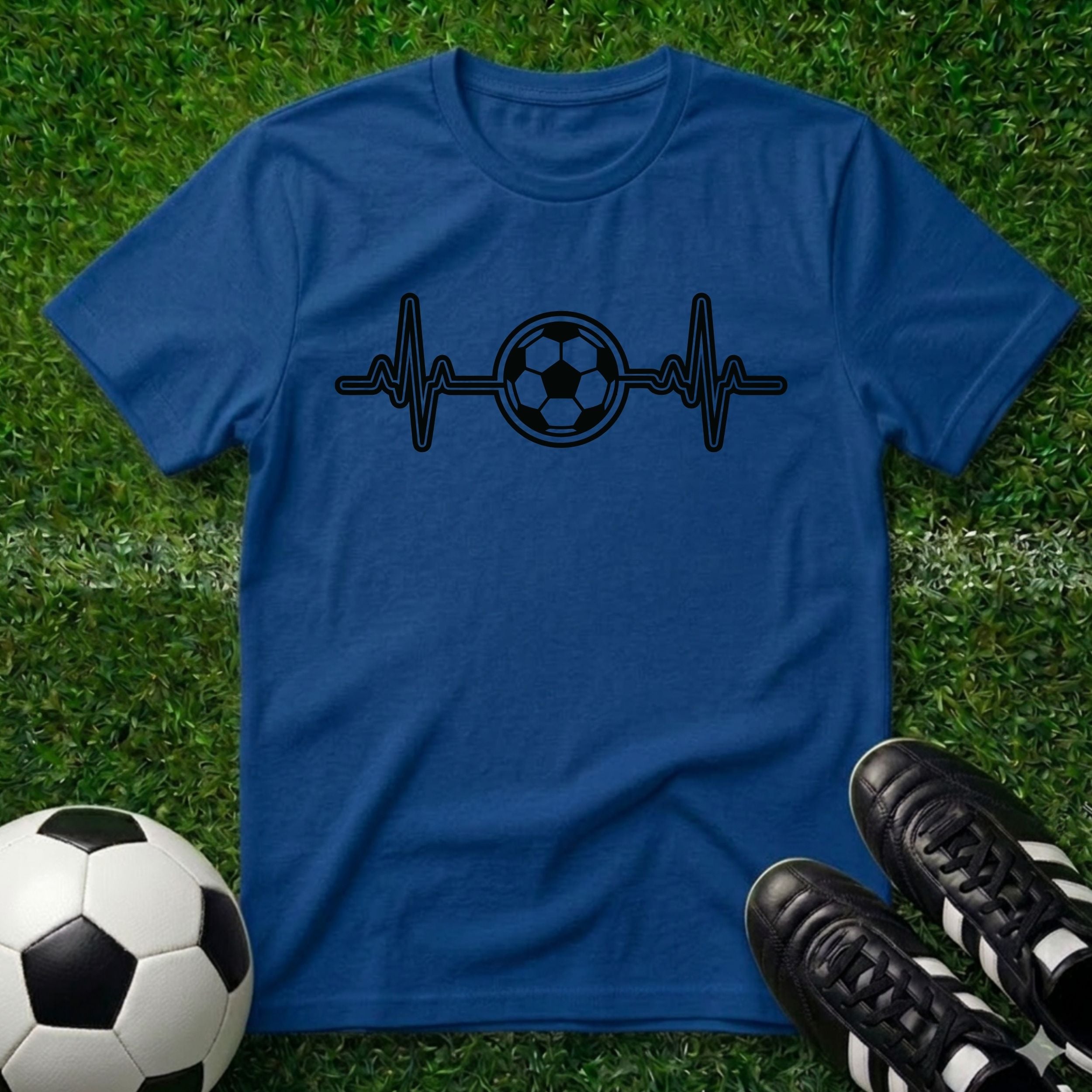Soccer Heartbeat T-Shirt