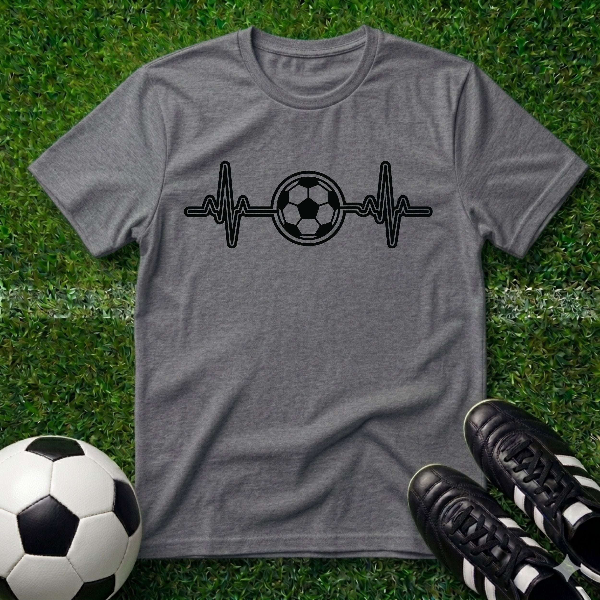 Soccer Heartbeat T-Shirt