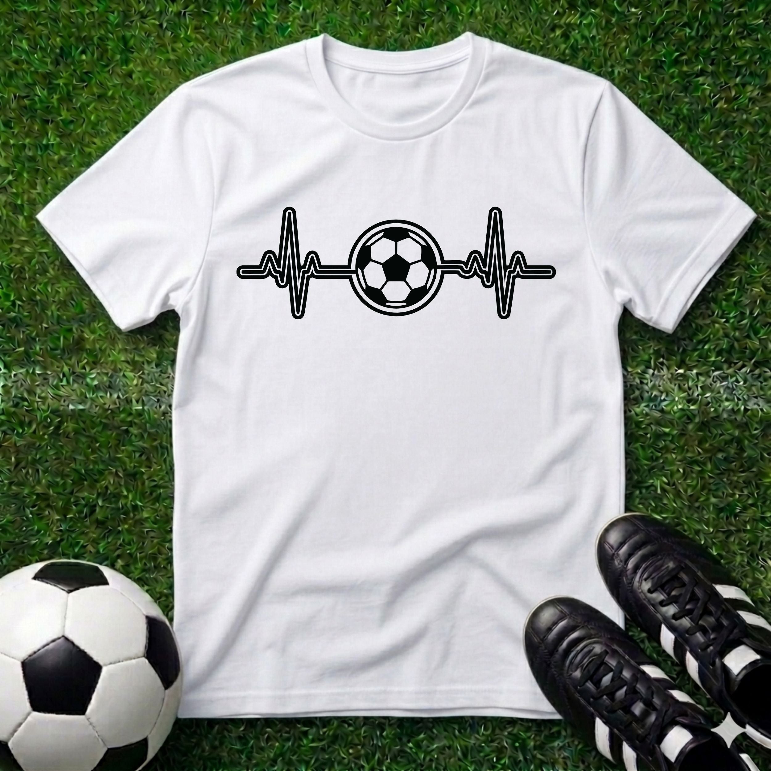 Soccer Heartbeat T-Shirt