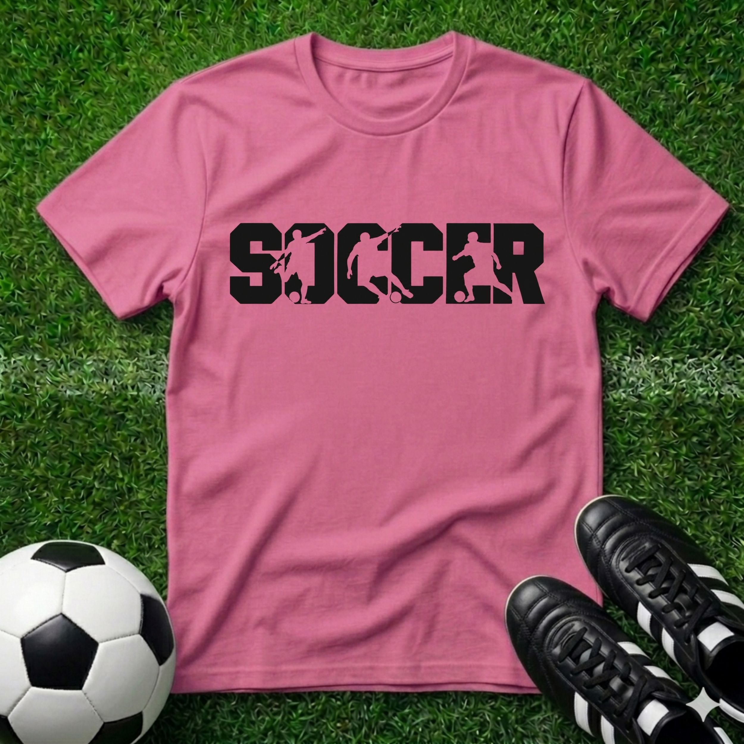 Soccer with Silhouettes T-Shirt