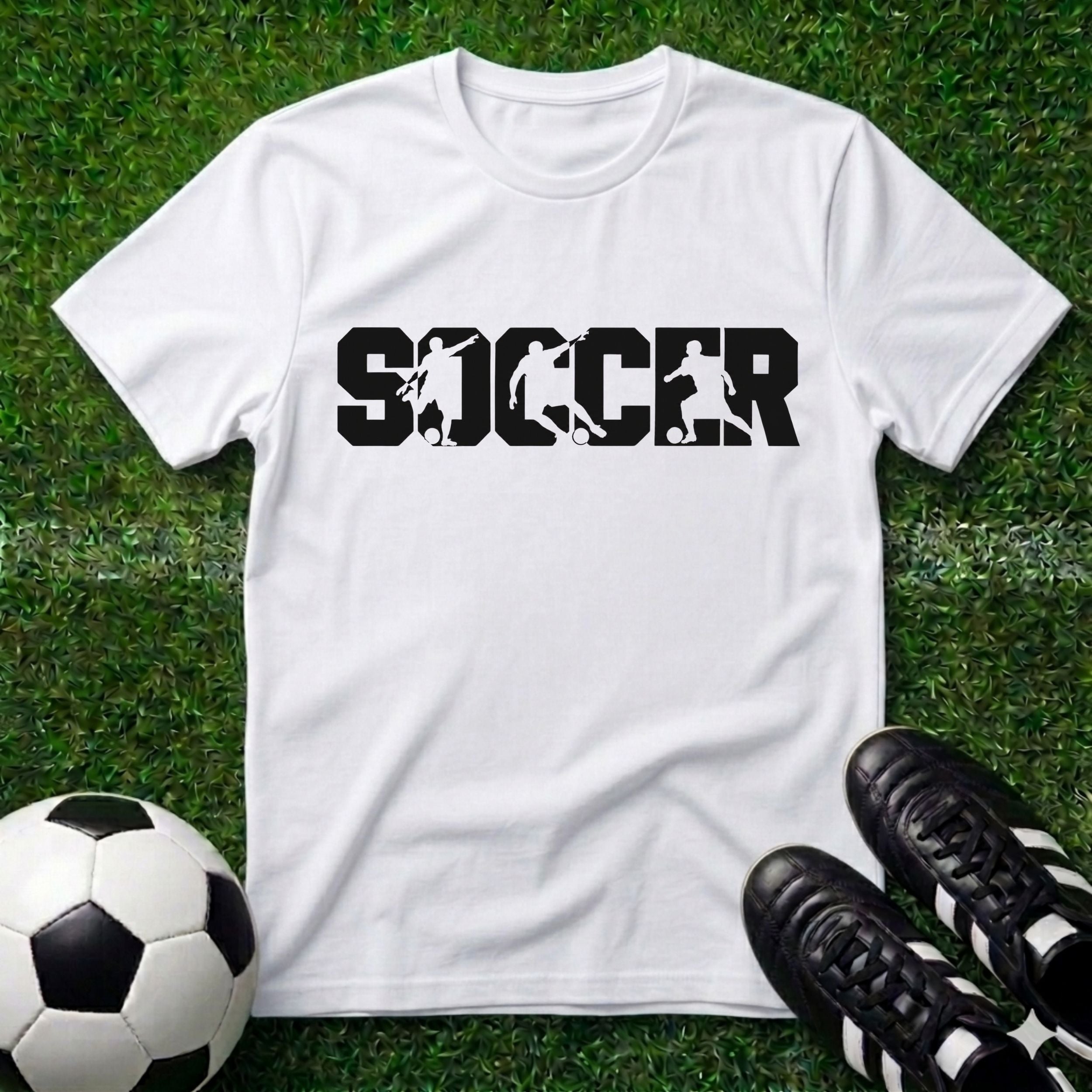 Soccer with Silhouettes T-Shirt