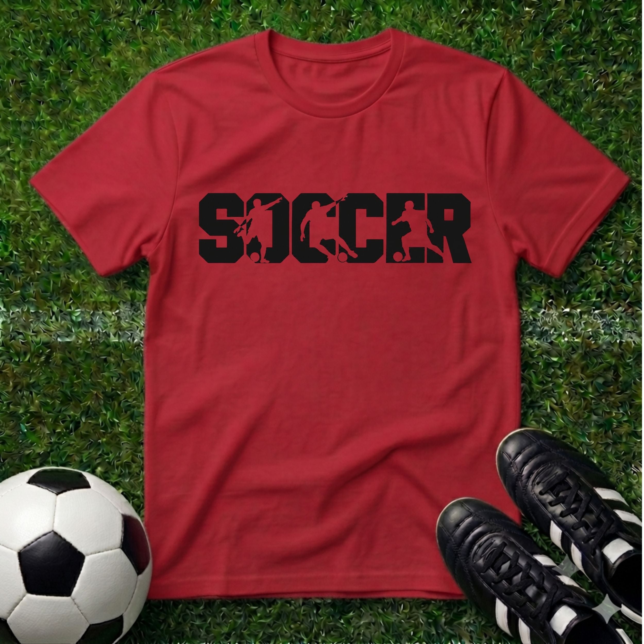 Soccer with Silhouettes T-Shirt