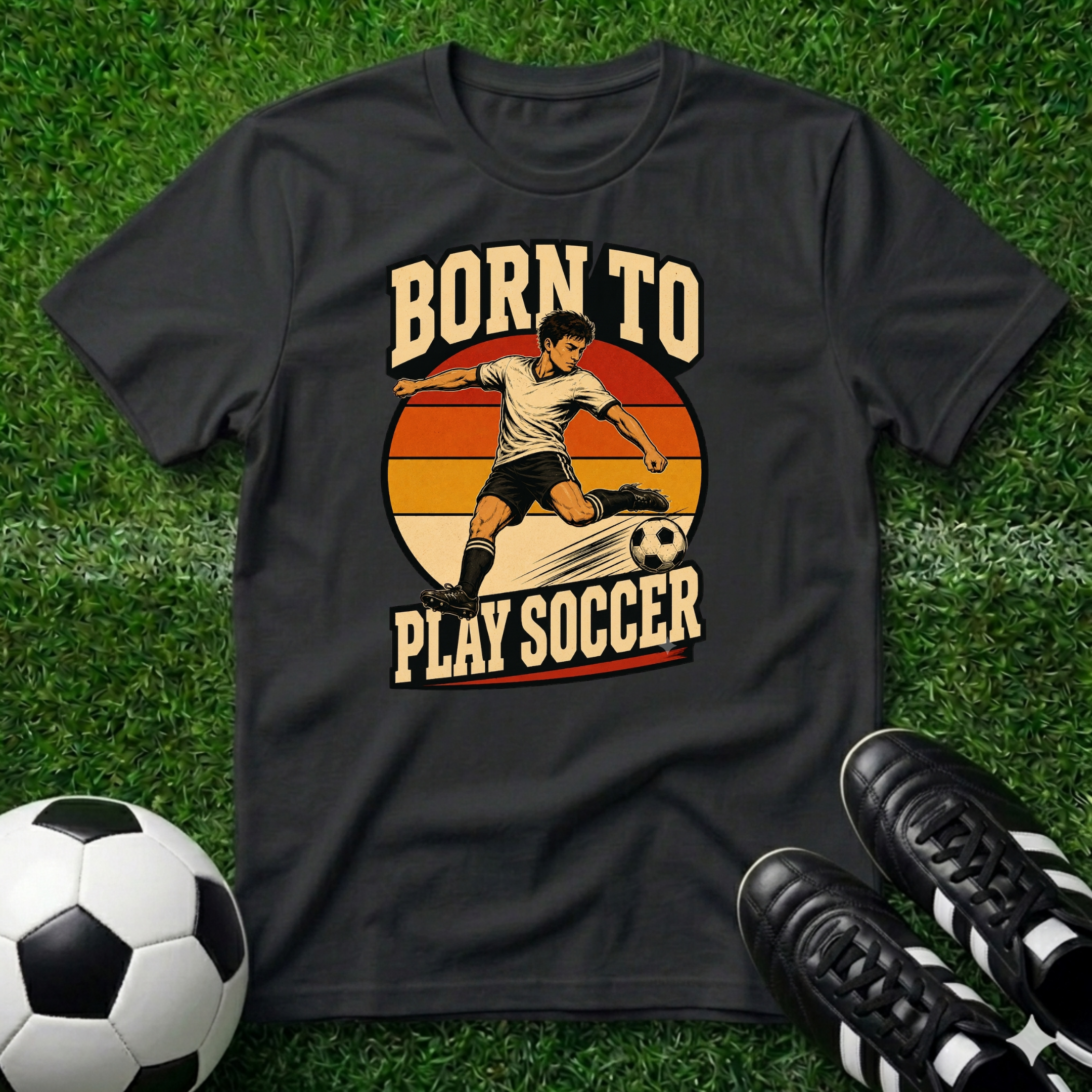 Born to Play Soccer T-Shirt