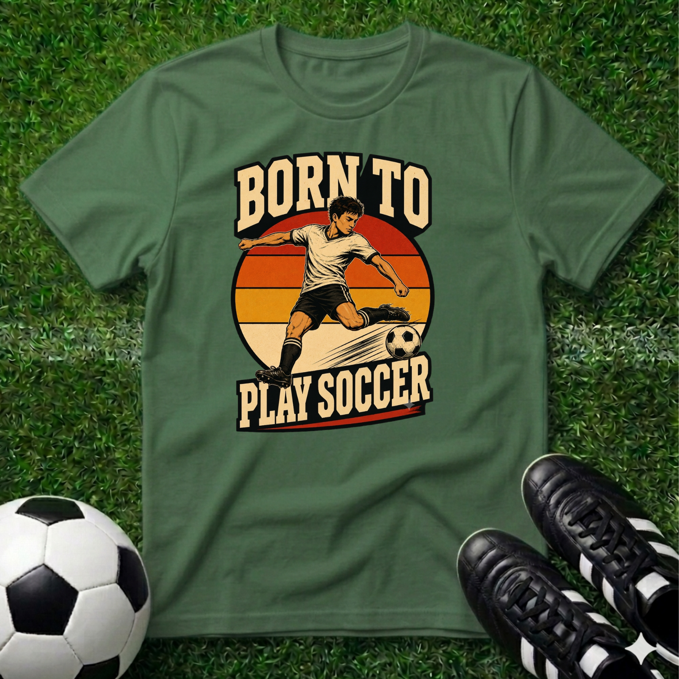 Born to Play Soccer T-Shirt