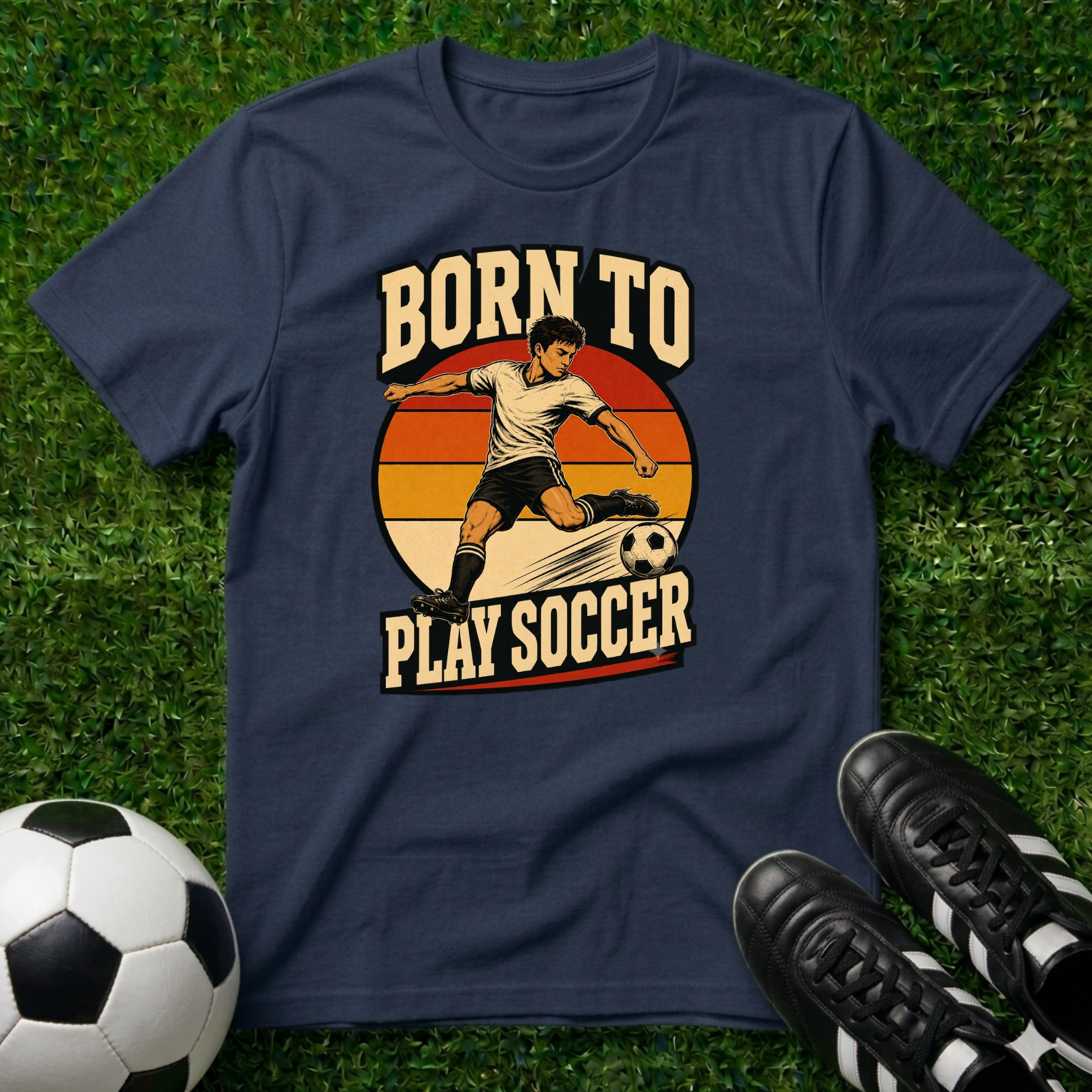 Born to Play Soccer T-Shirt