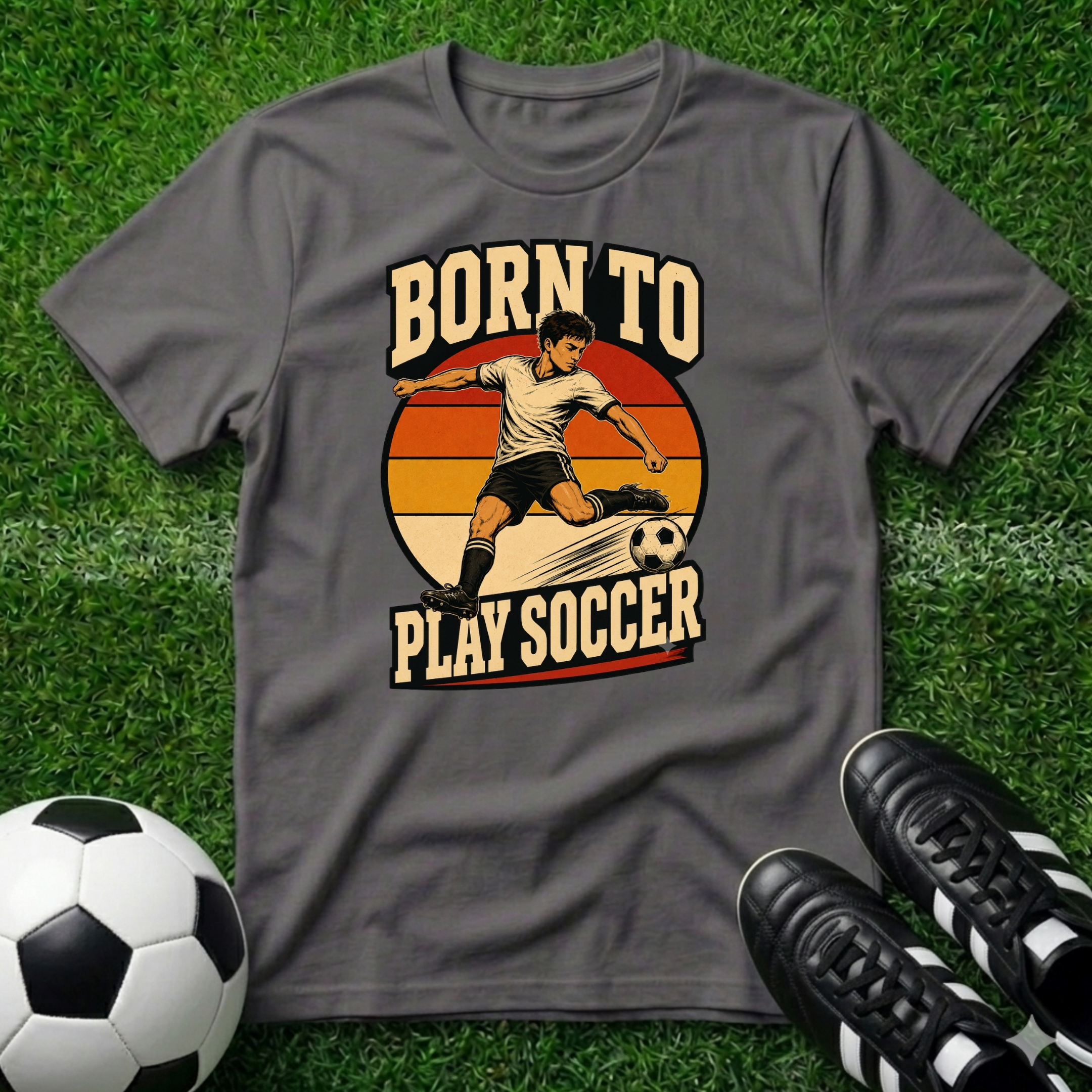 Born to Play Soccer T-Shirt