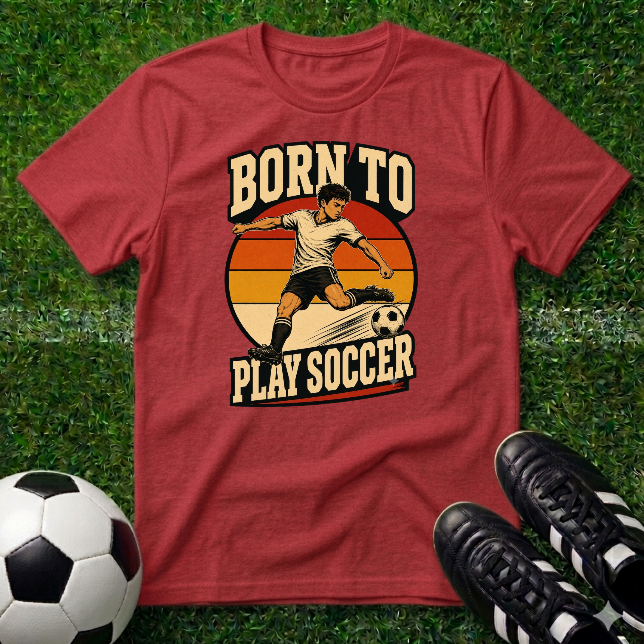 Born to Play Soccer T-Shirt