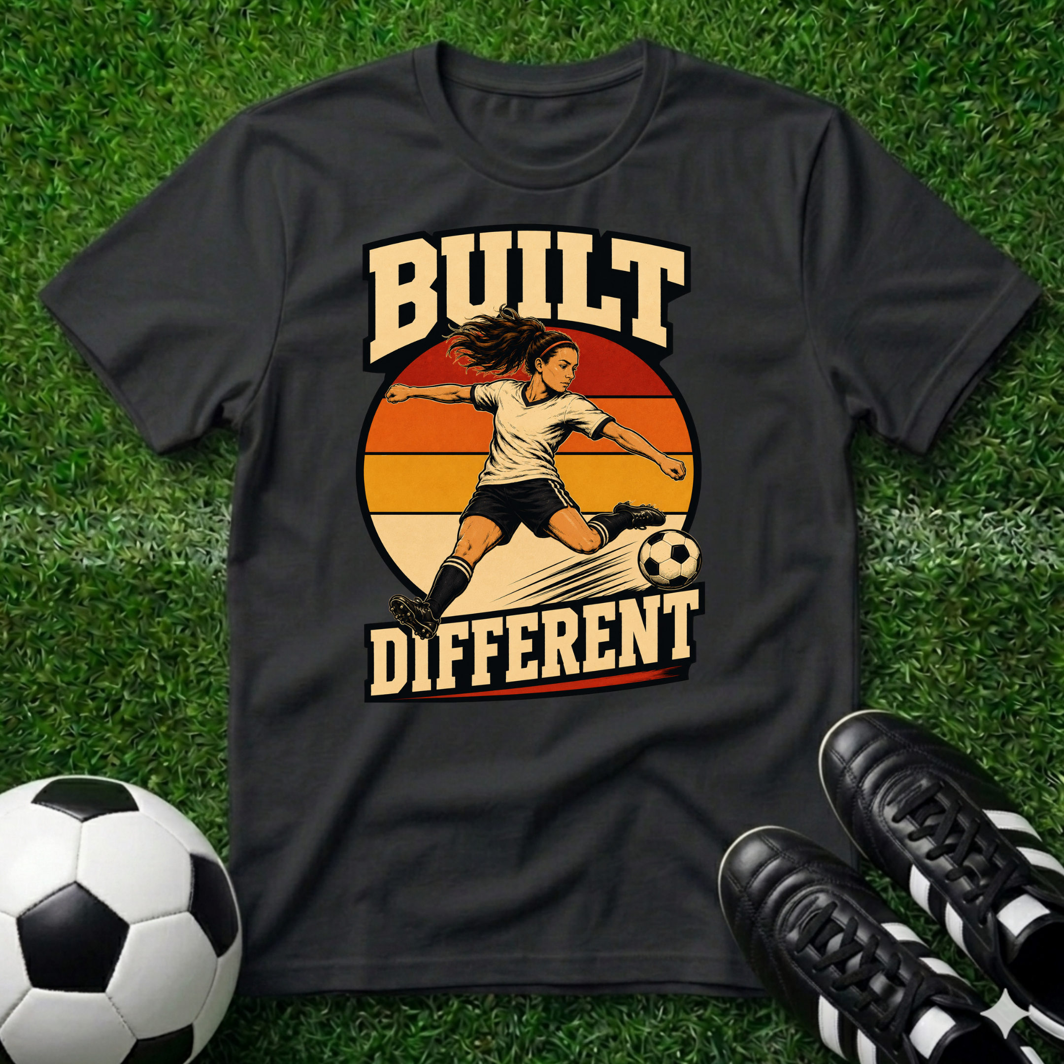 Built Different Female T-Shirt