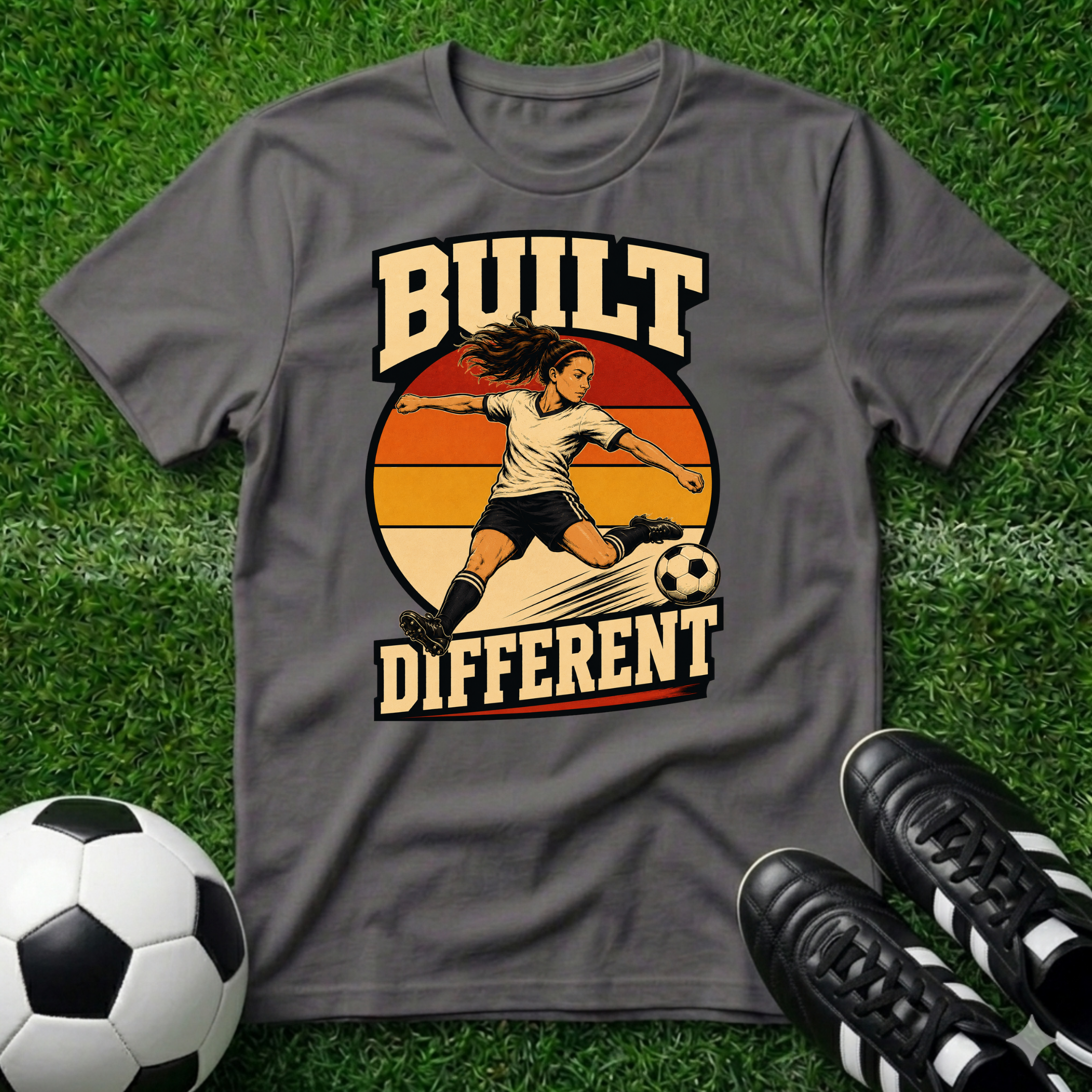 Built Different Female T-Shirt