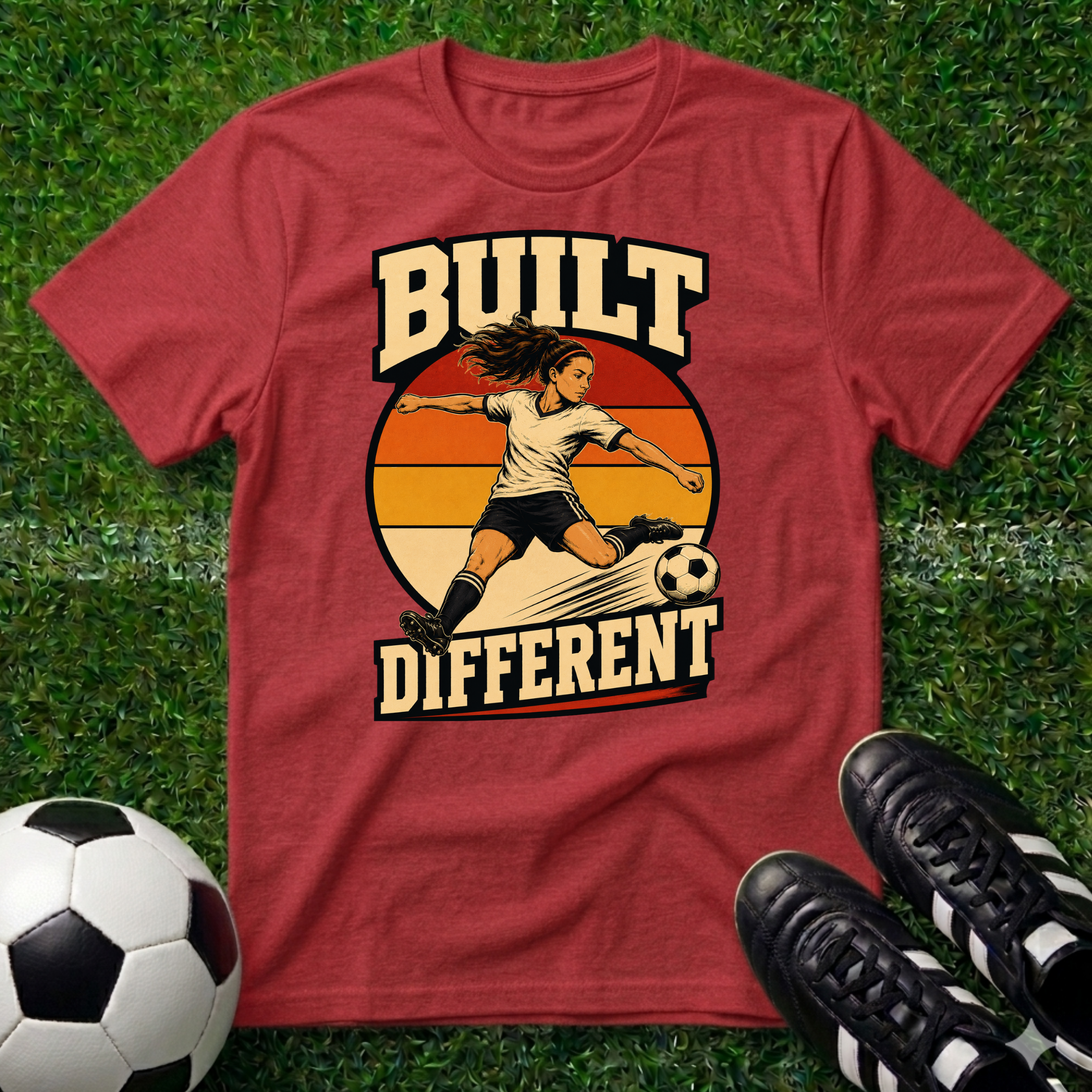 Built Different Female T-Shirt