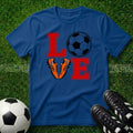 Love Soccer Cleats Square T-Shirt