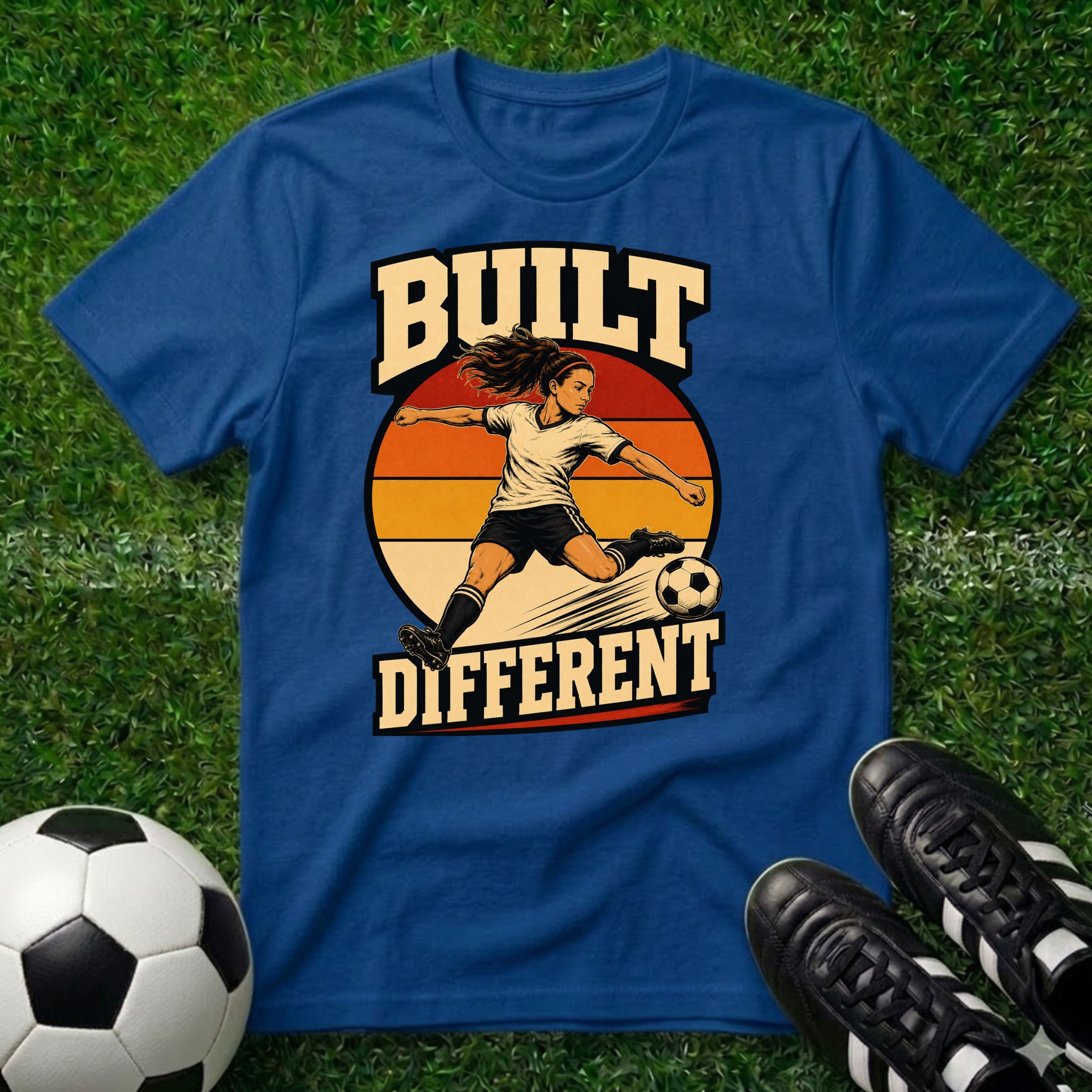 Built Different Female T-Shirt